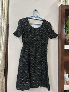 Chic Floral Print Midi Dress