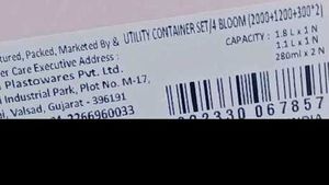 Asian 7pcs utility containers