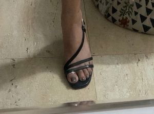 Five By Inc.5 Black Heels