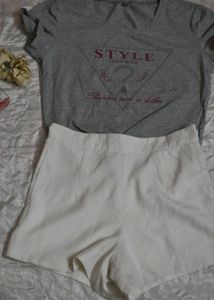 Chic Grey T Shirt