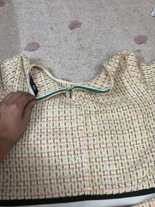 ‼️SALE ZARA Chic Tweed Co-ord Set