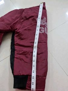Maroon Bomber Jacket