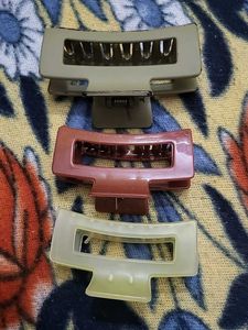 Set of 3 Claw Clips