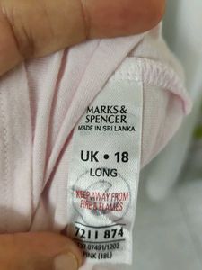 M&amp;S Elegant V-Neck Nightgown