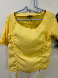 Yellow Party Top Elle