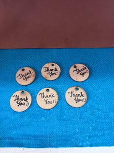 Handmade 'Thank You' Gift Tags (Set of 6)