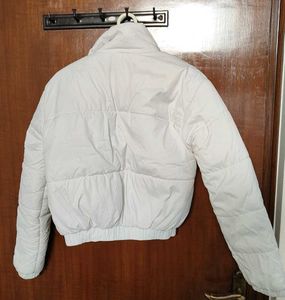 Kotty White Puffer Jacket