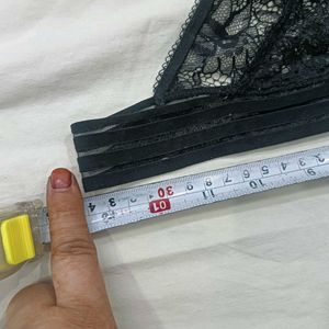 🪔 Black Lace Thong Panty