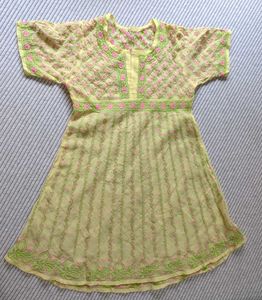 Embroidered Anarkali with Separate Lining kurta