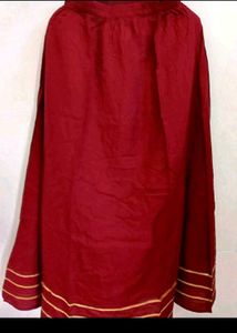 Elegant Maroon Kurta Set with Dupatta
