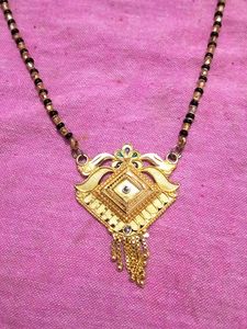 Long Mangalsutra Gold Plated