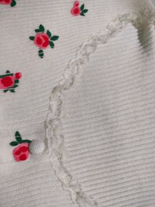 Cute Floral Print Top