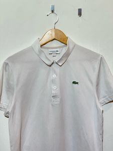 Lacoste White Polo Shirt