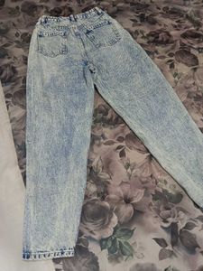 Urbanic Y2K Vintage Toned Acid Wash Jeans
