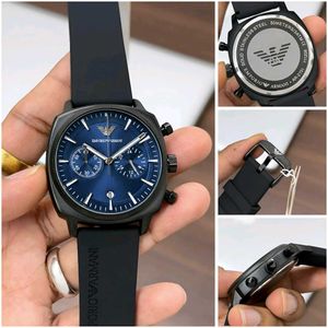 Emporio Armani Chronograph Blue Dial Watch