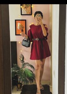 Maroon Dress M
