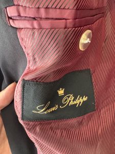 Louis Phillipe Classic Black Blazer