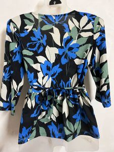 VERO MODA BRANDED Chic Floral Wrap Top