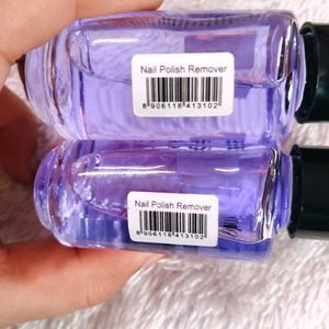 Plum Nail Polish Remover pack of 2 combo
