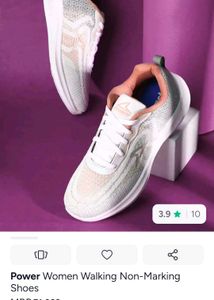 Power Pink &amp; White Sneakers size 5