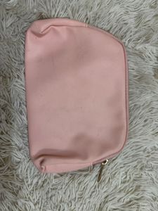 Pink Cosmetic Pouch