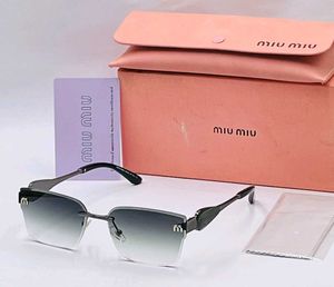 Miu Mi Rimless Sunglasse