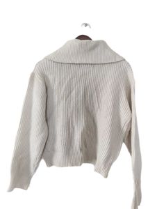 Cozy Ribbed Knit Half-Zip Sweater