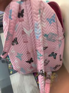 Cute Pink Butterfly Backpack