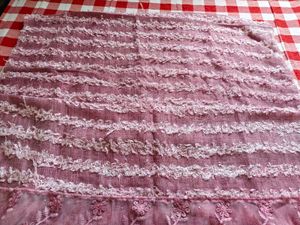 Embroidered Lace Scarf