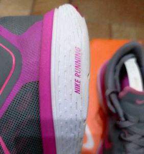 Nike Running Shoes - Grey &amp; Pink