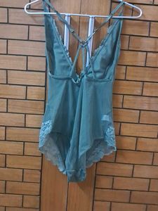Lace Trim Bodysuit