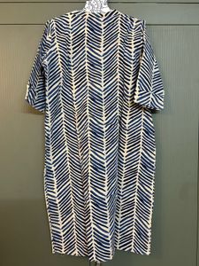 Westside - Blue &amp; Beige Printed Women’s Kurta