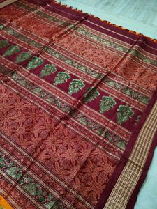 New Elegant Yellow Silk Saree