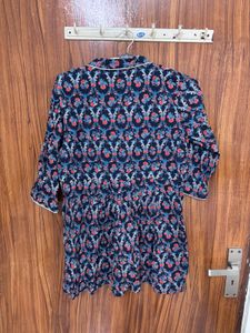 a short multicolour dress