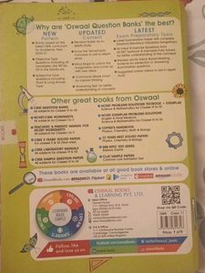 Oswaal CBSE Class 11 Chemistry Question Bank