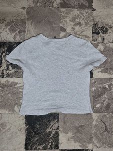 H&amp;M - Grey Downtown New York Pizza T-Shirt