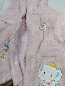 Cute Pink Baby Jumpsuit