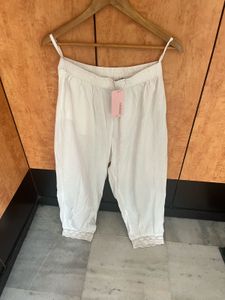 New avaasa Chic White Lace salwar Pants