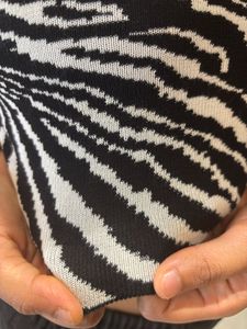 Zebra Print Crop Top