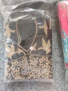 One Embroidered Salwar Kameez Sets