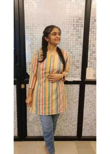Striped Tunic Top