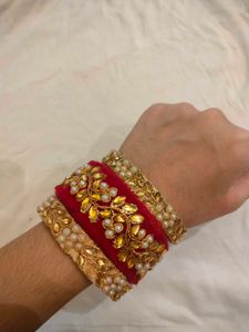 Red Bangles Set