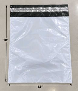 White Plain PolyBag Pack of 25