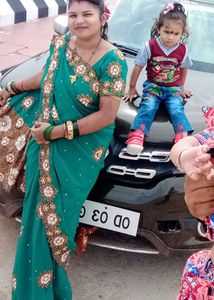 Beautiful Green Saree