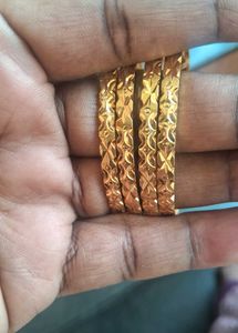 New Gold Plated Bangle Set