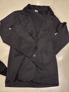 Women's Black Blazer Jacket