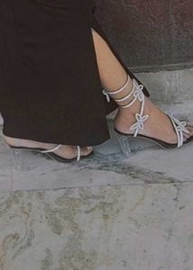 Sparkling Butterfly Heeled Sandals