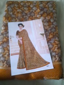 New Georgette Printed Saree