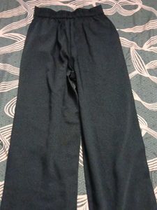 Dark Wash Wide Leg Trousers