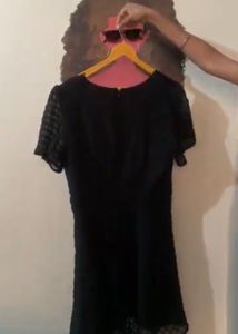 Elegant Black Lace Dress